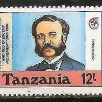 Tanzania 1988 Henry Dunant Founder International Red Cross Sc 464 MNH # 3052