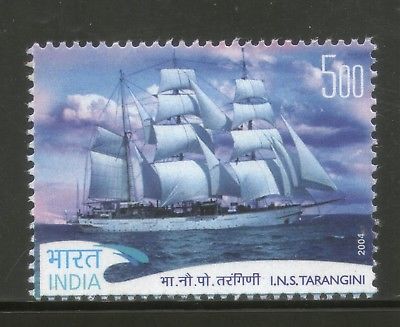 India 2004 INS Tarangini Ship Transport Phila-2044 MNH