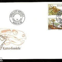 South Africa 1982 Dinosaurs Pre Historic Animal Wildlife Sc 606-9 FDC # 16066