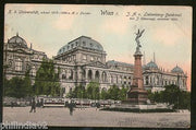 Austria 1907 Vienna University Building View Picture Post Card to Portugal # 143