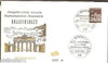 Germany 1966 Brandenburg Gate Architecture Sc 952 Cover