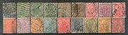 India 1911-36 King George V 18 Diff Used Stamps Watermark unckecked # 3749
