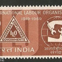 India 1969 International Labour Organisation ILO Phila-486 MNH