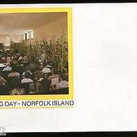 Norfolk Island Thanksgiving Day Celebrate Postal Stationery Envelope Mint #16093