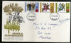 Great Britain 1971 General Anniverseries Sport Rugby 3v Sheffield FDC # F96