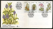 Transkei 1981 Medicinal Plants Flower Trees Plant Flora Sc 32-35 FDC # 16250