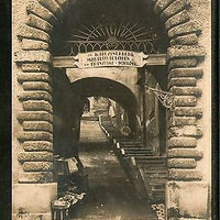 Austria 1928 Salzburg stairway to Kapuzinerberg Architecture Used View Post Card
