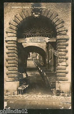 Austria 1928 Salzburg stairway to Kapuzinerberg Architecture Used View Post Card