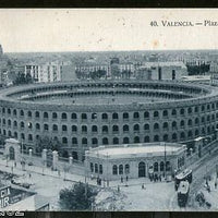 Spain 1928 Valencia Bull Fight Ring Architecture View Picture Post Card # 223