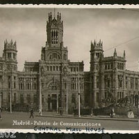 Spain Madrid Architecture Central Mail House Finland View Picture Post Card #195