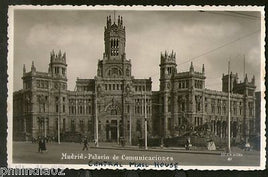Spain Madrid Architecture Central Mail House Finland View Picture Post Card #195