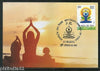 India 2015 International Day of Yoga Health Fitness Max Card # 8303