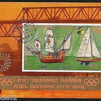 Yemen Arab Rep. Olympic Games Yatching Sport Ship M/s Cancelled # 13466