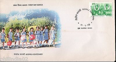 India 1998 Godrej Centenary Phila-1634 FDC