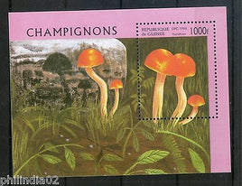 Guinea 1996 Mushroom Fungi Tree Plant Flora Sc 1353 M/s MNH # 5090