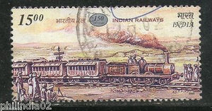 India 2002 150 Years of Railway in India 1v Phila-1899 Used Stamp