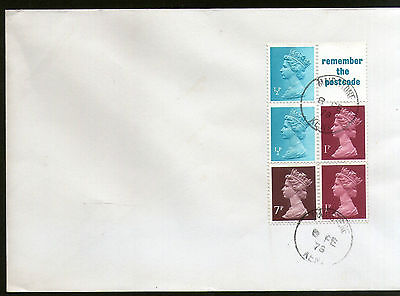 Great Britain 1978 Great Britain Queen Elizabeth II Booklete 5v Plain FDC # 8154