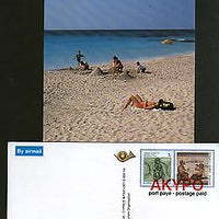 Cyprus Sea Beach Tourism Postage Paid "AKYPO" "SPECIMEN" Post Card # 8069