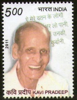 India 2011 Kavi Pradeep Poet Writer Phila-2735 MNH