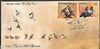 India 2010 Pigeon & Sparrow Phila-2615-16 FDC