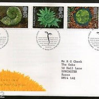 Great Britain 1995 Springtime Sculptures from natural materials 5v FDC # F68