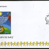 India 2012 Children's Day Painting Art Post Office Science Painting  FDC # F2789