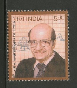 India 2004 Justice M. C. Chagla Statesman Phila-2070 MNH