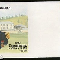 Norfolk Is. Captain Alexander Maconochie Postal Stationery Envelope Mint # 16050