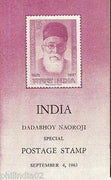 India 1963 Dadabhoy Naoroji Phila-386 Cancelled Folder
