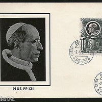 Vatican City 1970 Pope Pius XII Christianity Religion Card # 8131