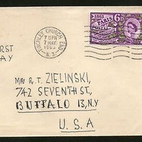 Great Britain 1963 Cent. of the 1st Intl. Postal Conf., Paris Mailed FDC # 5358