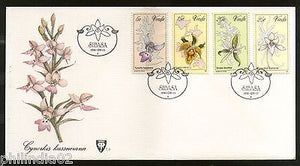 Venda 1981 Orchids Flower Trees Plants Flora Sc 48-51 FDC # 16441