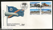 Bophuthatswana 1986 Airways Aircraft Aviation Flag Transport Sc 184-7 FDC #16433