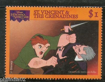 St. Vincent 1996 Disney´s THE HUNCHBACK of NOTRE DAME Sc 2369 Cartoon MNH # 1181