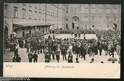 Austria Detachment of Castle Guard Wien Vienna Vintage Picture Post Card # PC47