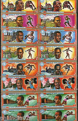 Guinea Equatorial 1972 Olympic Games Boxing Wresling BLK/4 Set Cancelled # 6298B