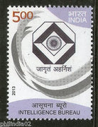 India 2013 Intelligence Bureau 1v MNH