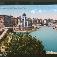 Austria 1912 View of the Franz Josef Wien Vienna Vintage Picture Post Card #PC27