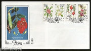 South West Africa 1990 Flowers Plant Tree Flora Sc 641-44 FDC # 7044