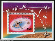 Burkina Faso Upper Volta 1976 Viking in Mars Orbit Satellite Space C240 S/s CTO # 12807