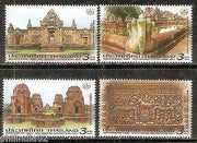Thailand 2011 Thai Heritage Conservation Temple Architecture 4v MNH # 5190