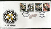 Great Britain 1987 St. John Ambulance Service Health Medical 4v FDC # 6956