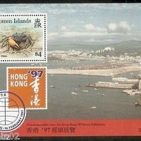 Solomon Island 1997 Ghost Bird Nest Crab Marine Life M/s MNH # 5786