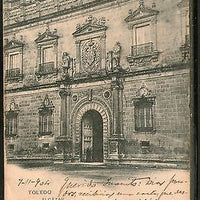 Spain 1904 Alcázar quarterdeck Architecture Used View Post Card # 1454-120