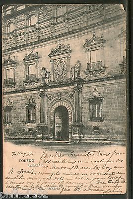 Spain 1904 Alcázar quarterdeck Architecture Used View Post Card # 1454-120