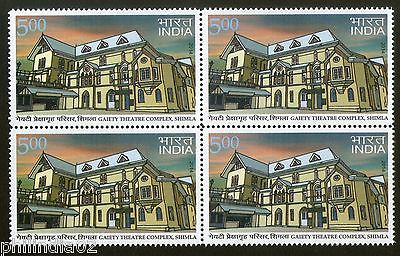 India 2014 Gaiety Theatre Complex, Shimla Architecture Art Blk/4 MNH