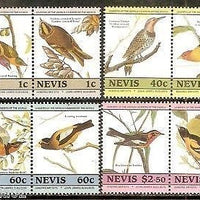 Nevis 1985 John J. Audubon's Birds Paintings Wildlife Fauna 8v MNH # 3317