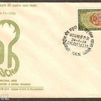 India 1969 Conservation of Nature Phila-501 FDC
