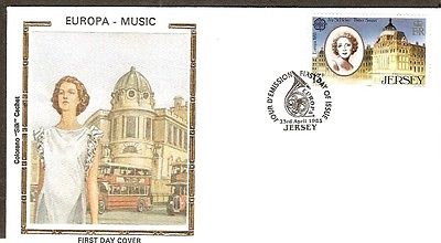 Jersey 1985 EUROPA Music Ivy Helier Colorano Silk Cover # 13248