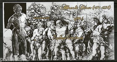 Central African Republic 2011 Painting by Albrecht Durer Sc 1685 M/s MNH # 5955